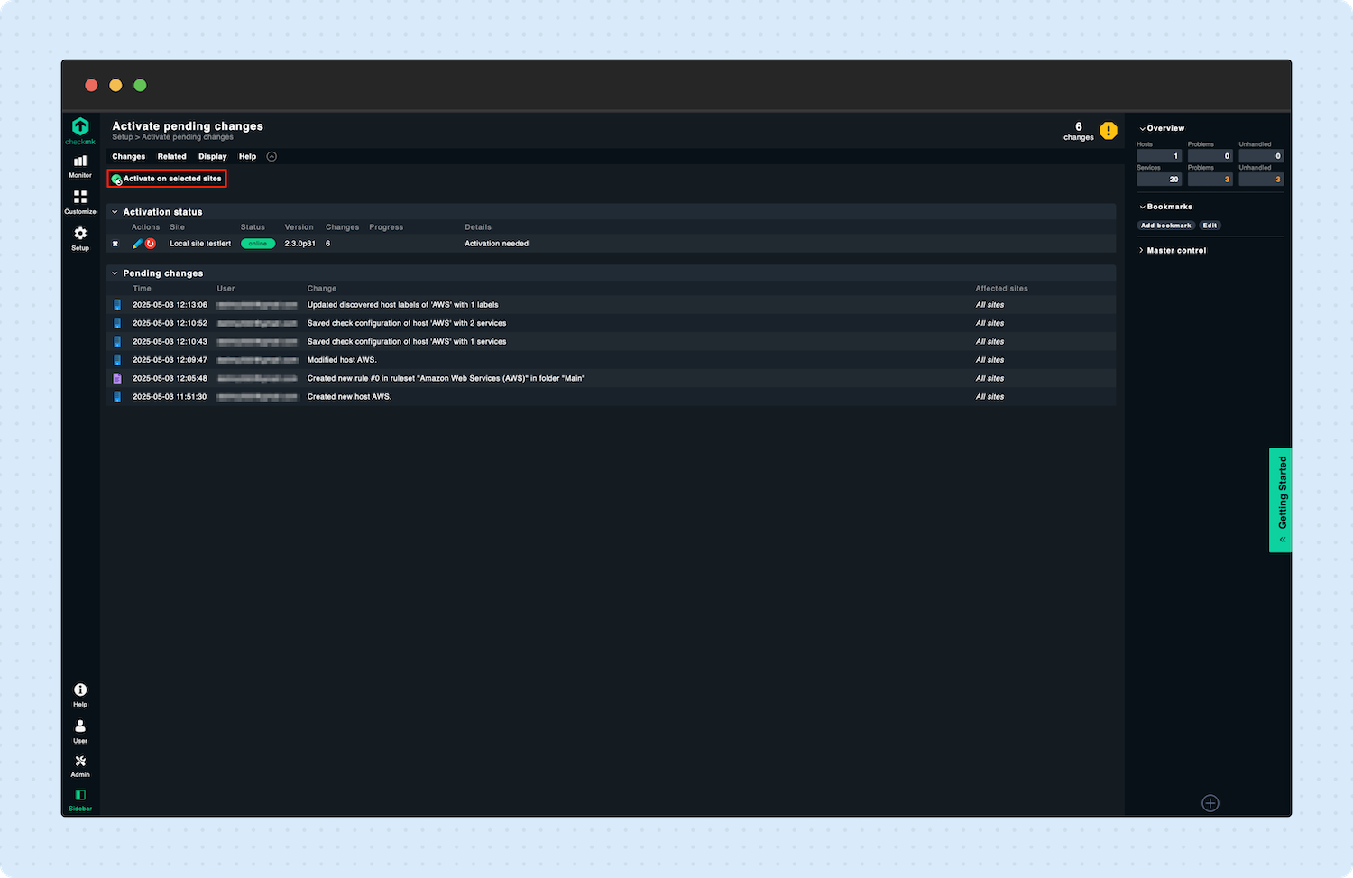 Adding an AWS host to Checkmk 18