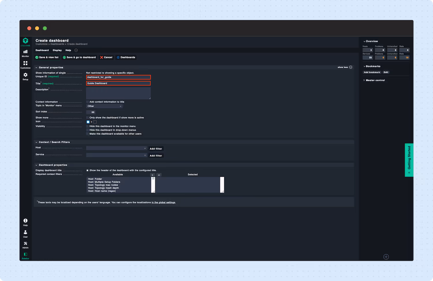 Build dashboards in Checkmk to monitor performance 05