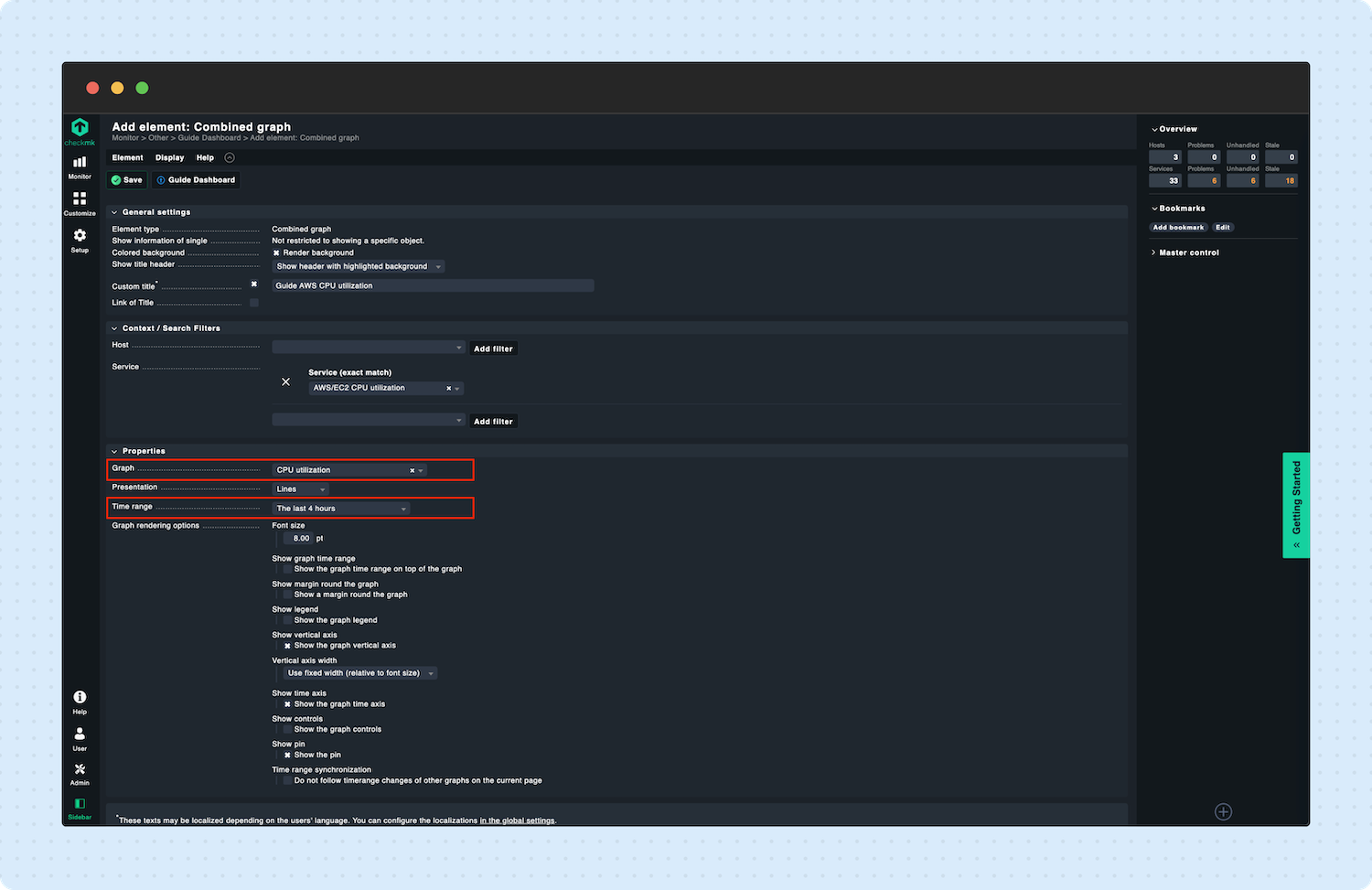 Build dashboards in Checkmk to monitor performance 10