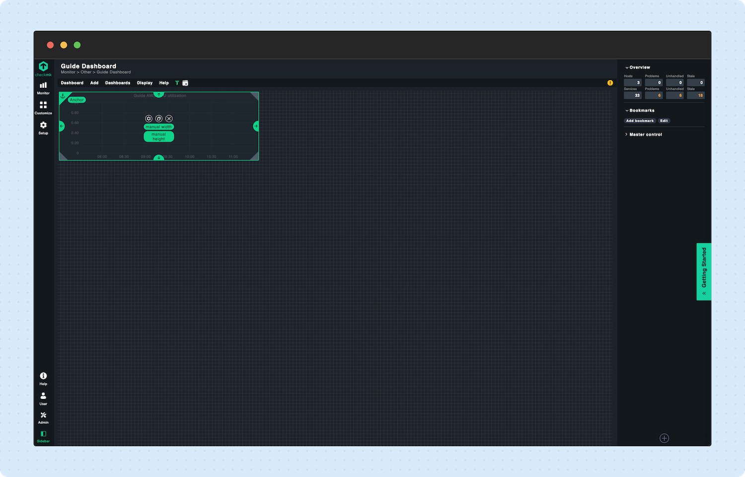 Build dashboards in Checkmk to monitor performance 11
