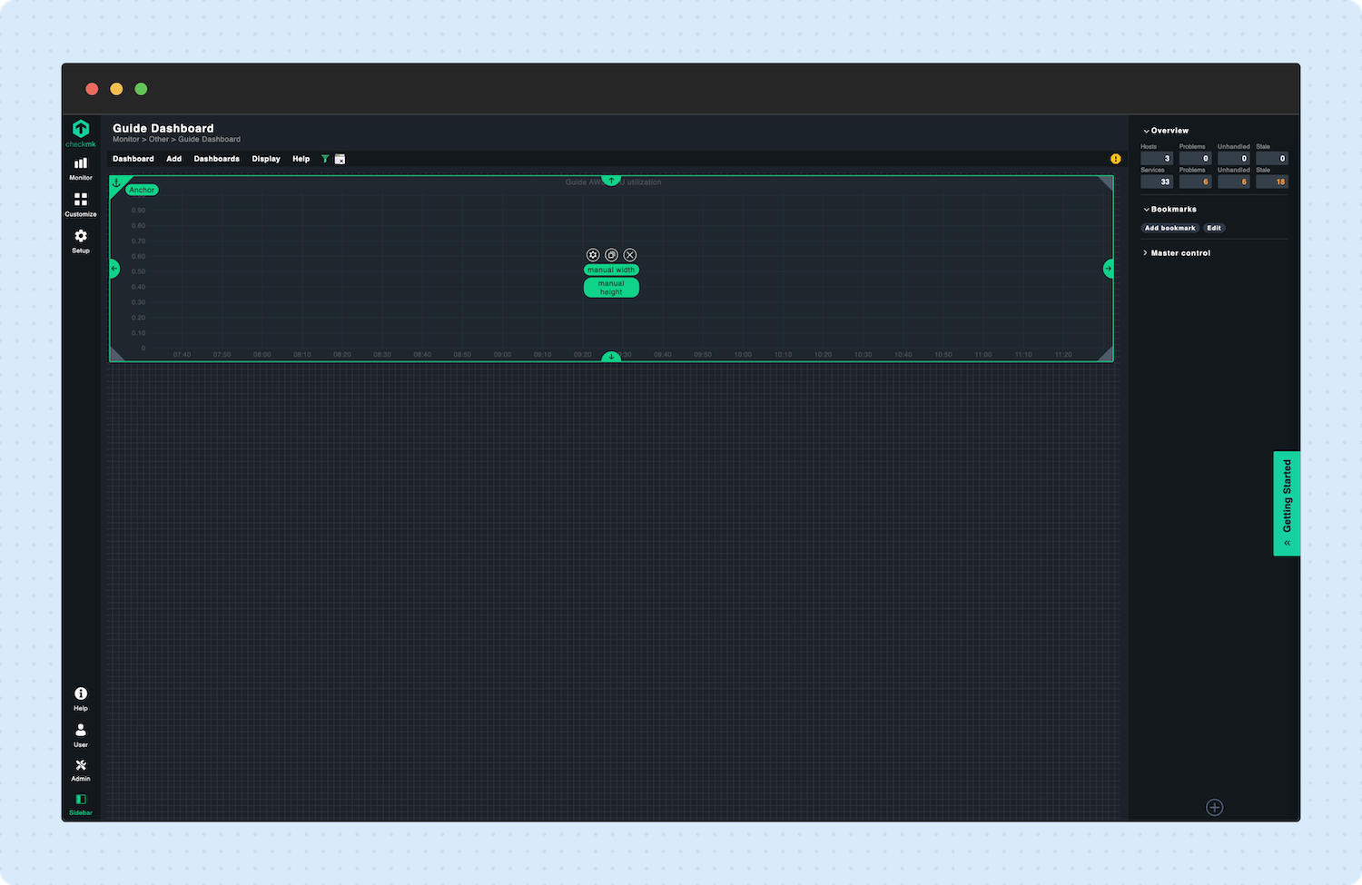 Build dashboards in Checkmk to monitor performance 12