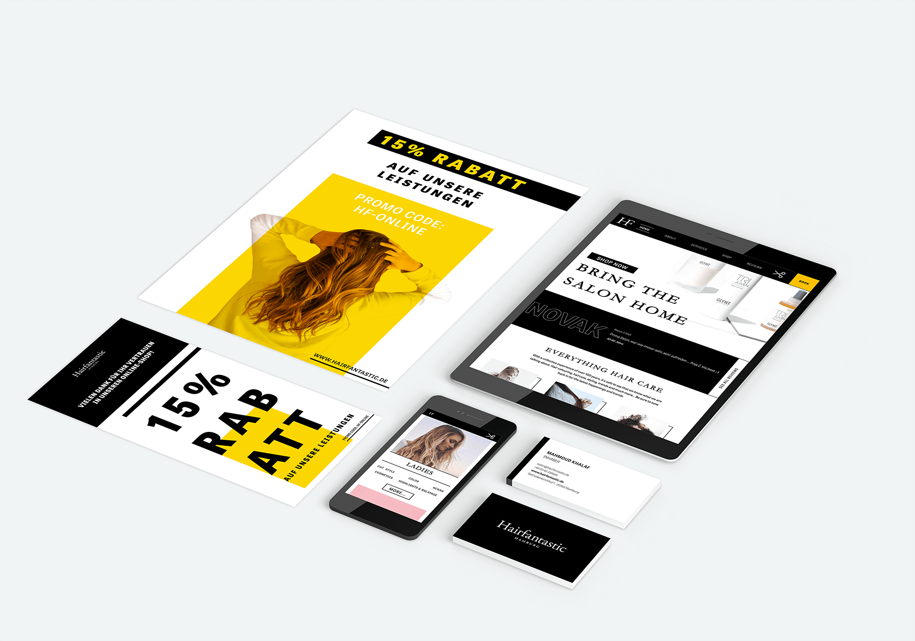 Creating a distinct e-commerce experience to help this legacy salon establish roots in the digital space.