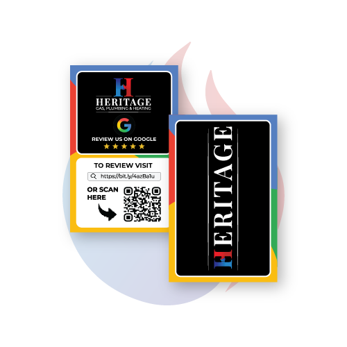 Heritage Goole Business Cards
