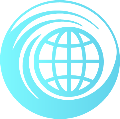 Wave crashing over website icon