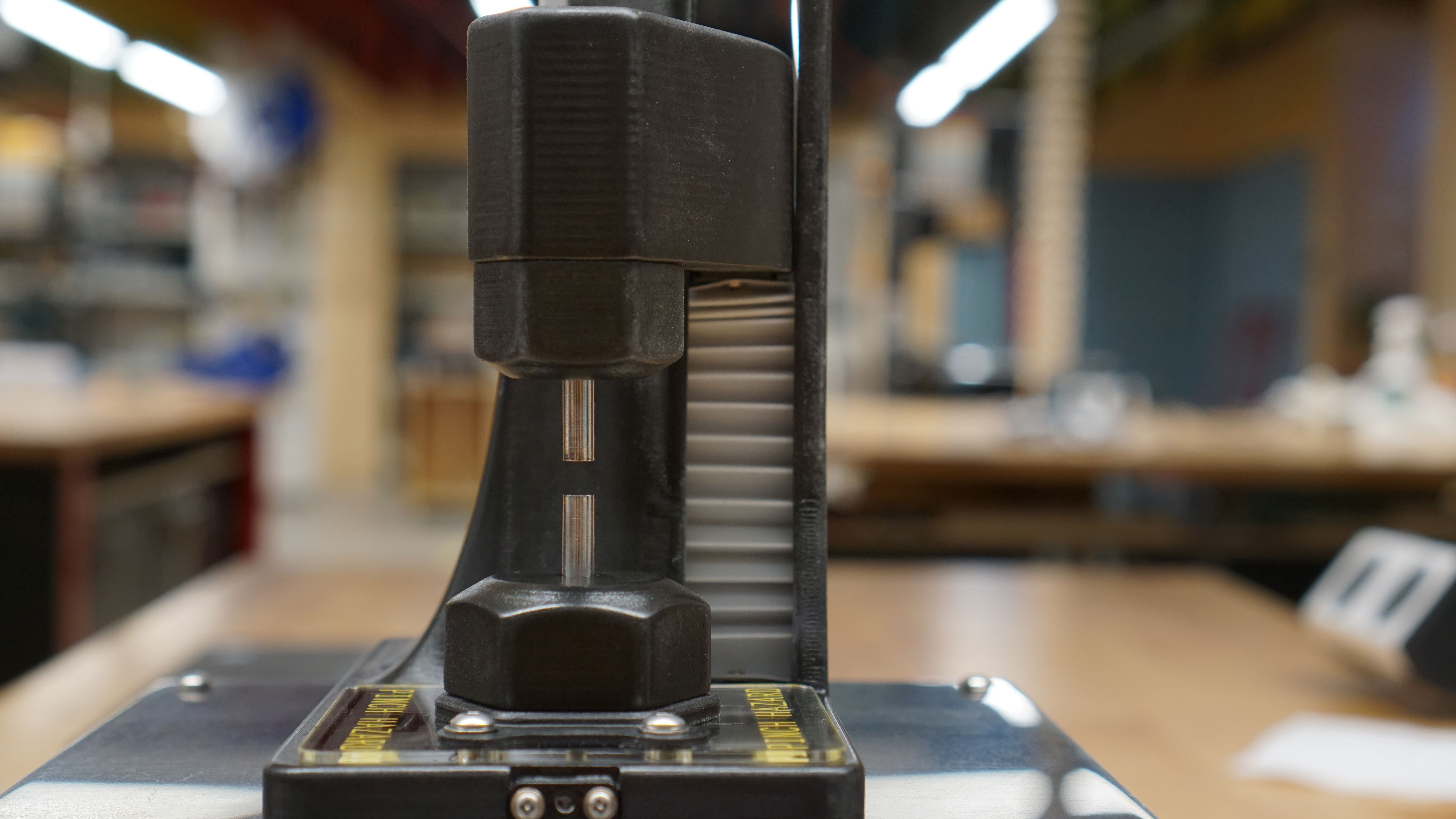 A custom designed Stretching Rheometer designed by Apiary Works.