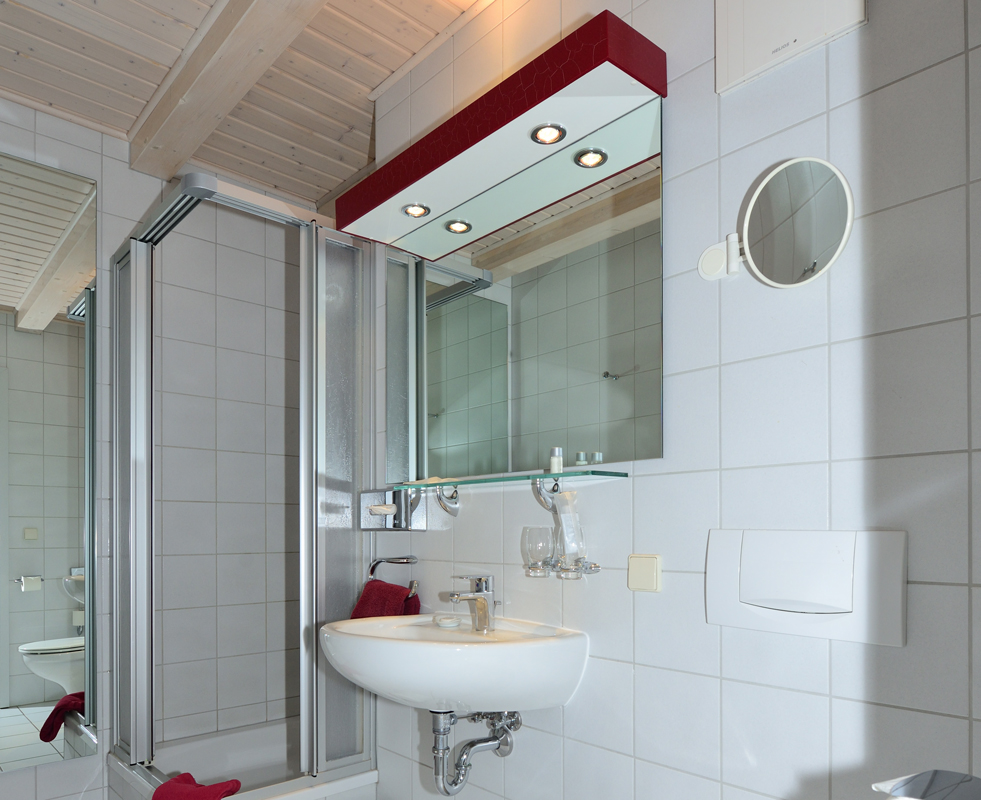Badezimmer im Art Hotel Weimar