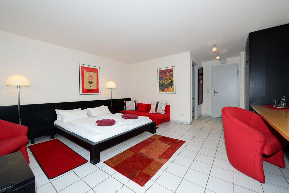 Dreibettzimmer im Art Hotel Weimar