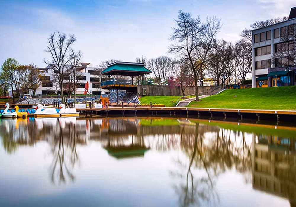 Aerial of Columbia, MD Frost Law Office