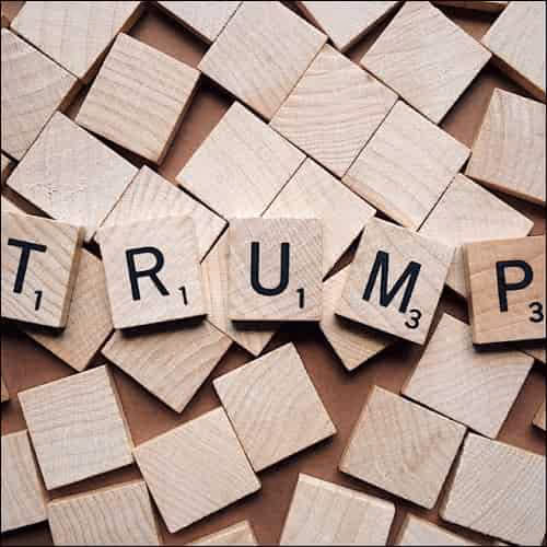 Trump Scrabble Letters
