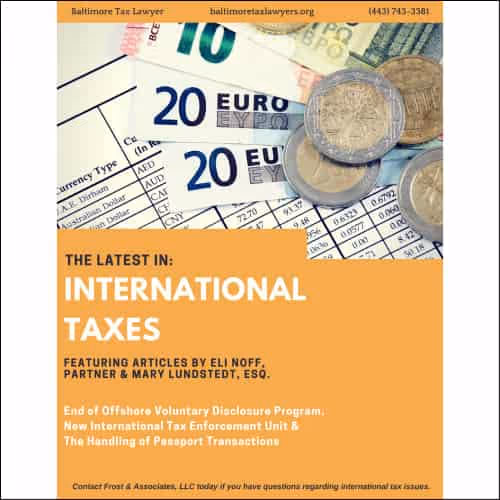 International Tax Article