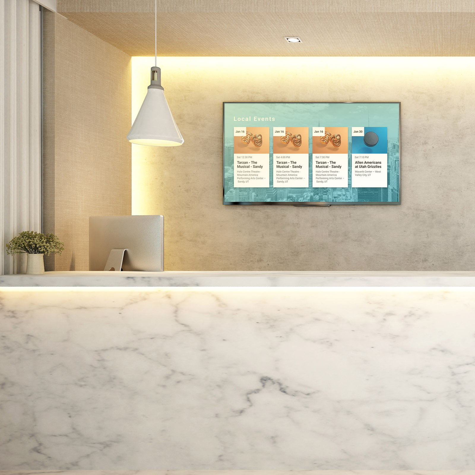 Cloud-based digital signage software dashboard for remote screen management — truDigital