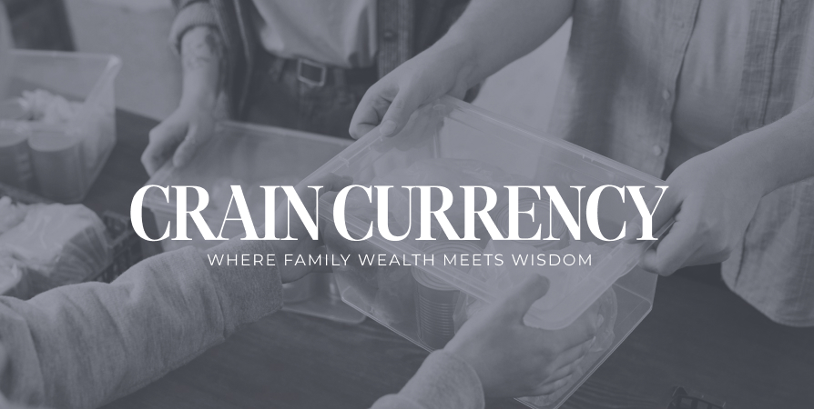 Crain Currency: Family offices embrace new ways to give - R360's Thought Leadership Blog, Press Releases & News