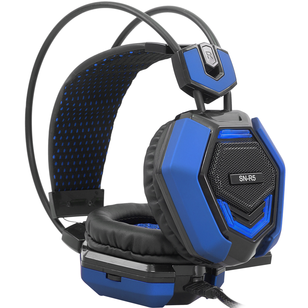 מיטב ה- Rampage SN-R5 X-CORE AUX אוזניות גיימינג 3.5 מ"מ עם חיבור מקוון.