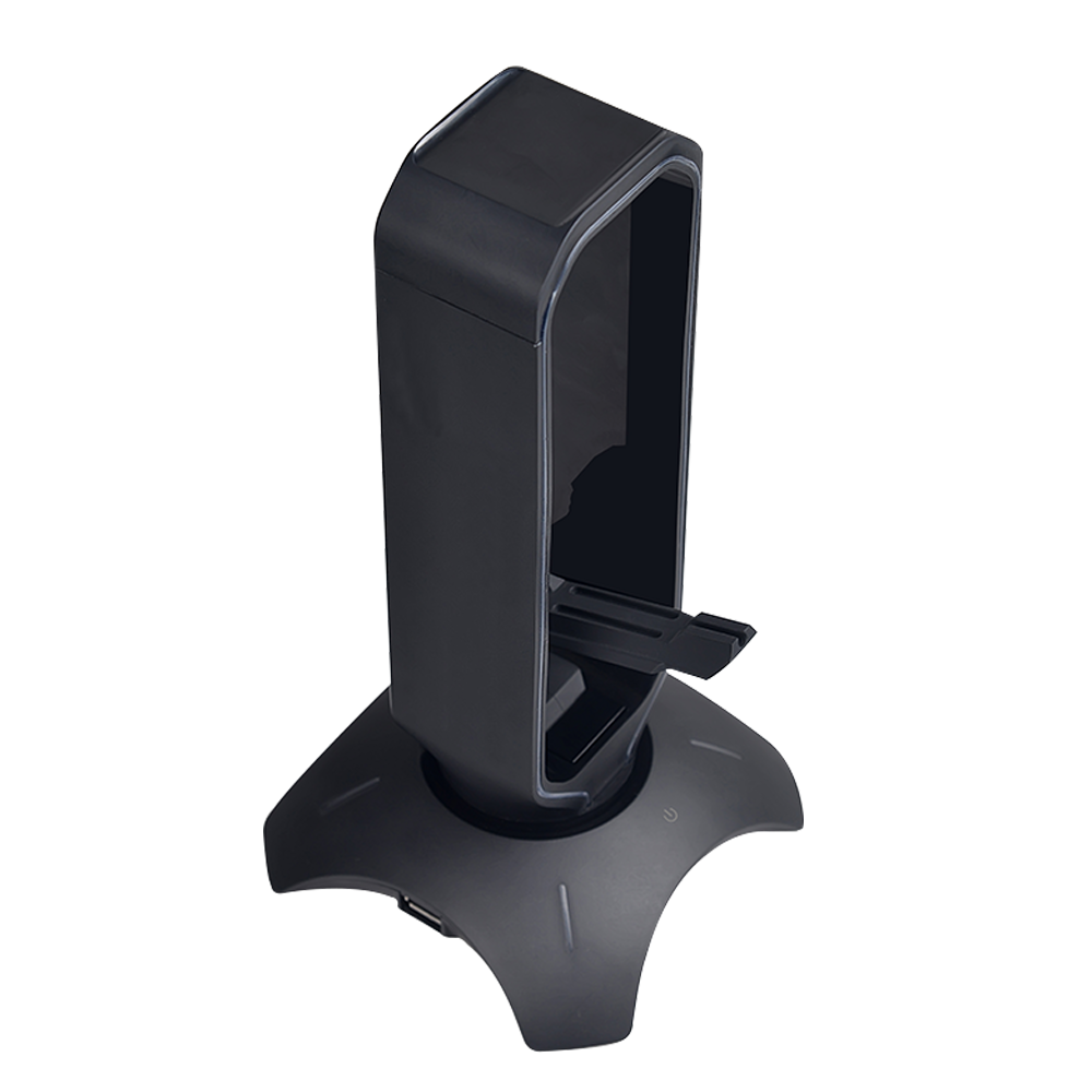 Rampage RM-H66 GUARD ו- RGB לוכד חוטים עכבר עם תאורת USB מעמד לאוזניות משחקים עם מפצל לידיי