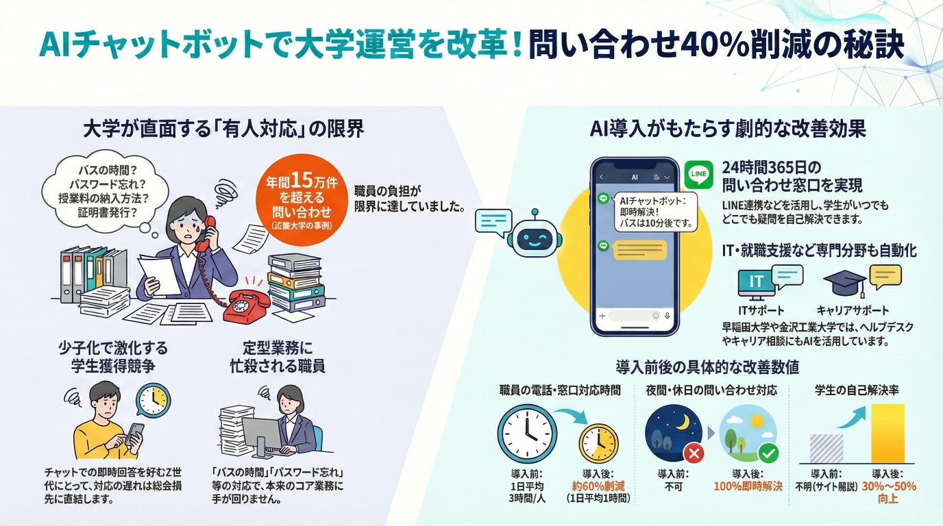 【CS担当者必見】有人×AIで実現する「待ち時間ゼロ」の顧客対応。大規模組織の導入事例3選