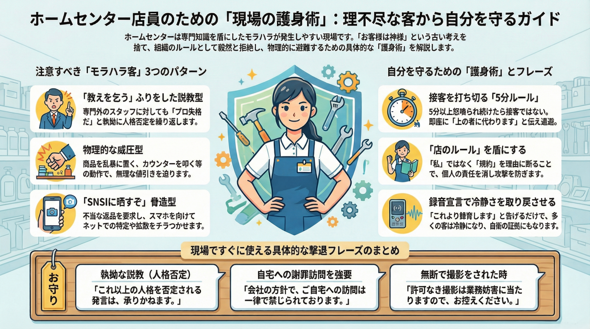 ホームセンター店員のためのご真実ガイド