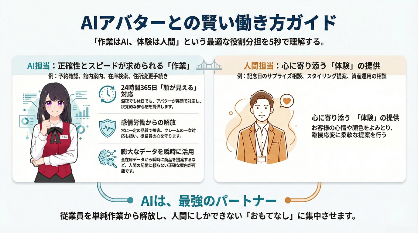 AIアバターとの賢い働き方ガイド