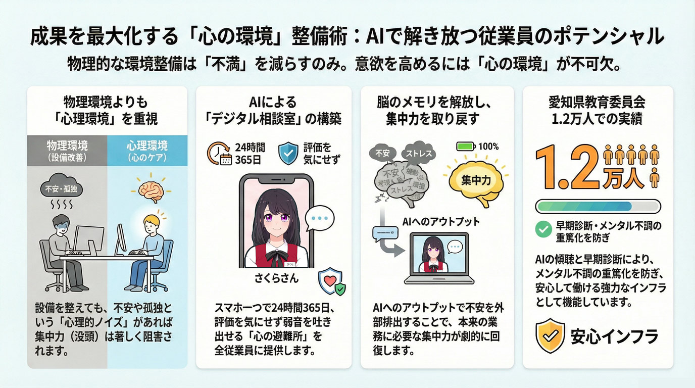 成果を最大化する「心の環境」整備術