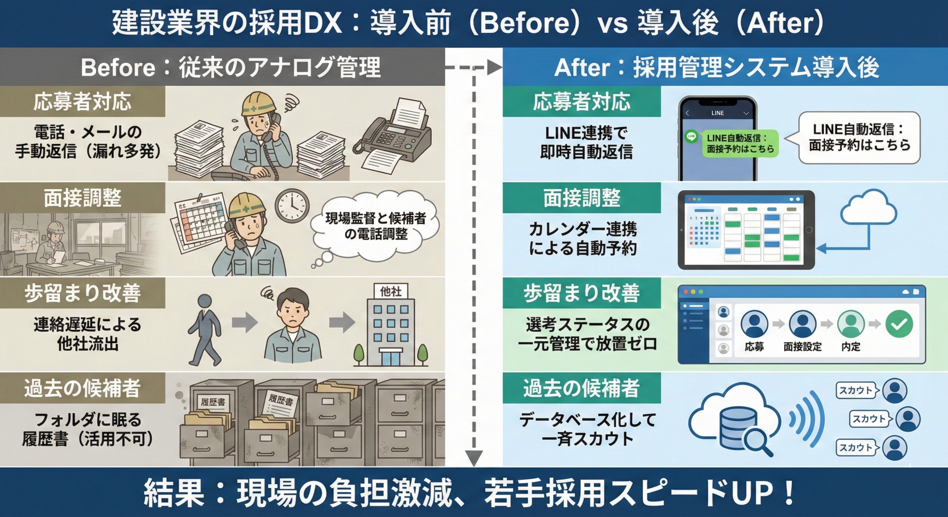 採用管理システムの比較・一覧表