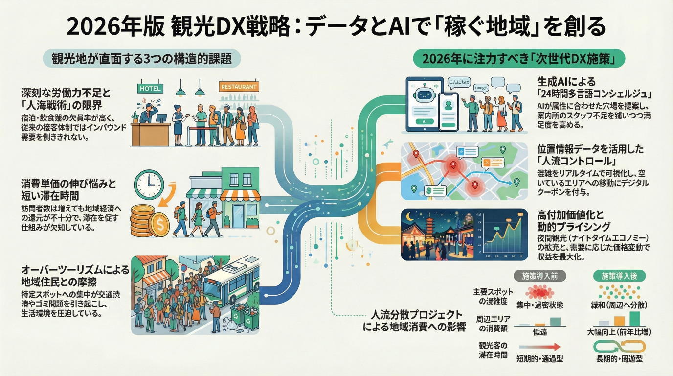 観光協会の最新施策2026｜限られた予算で地域観光を最大化するDX戦略