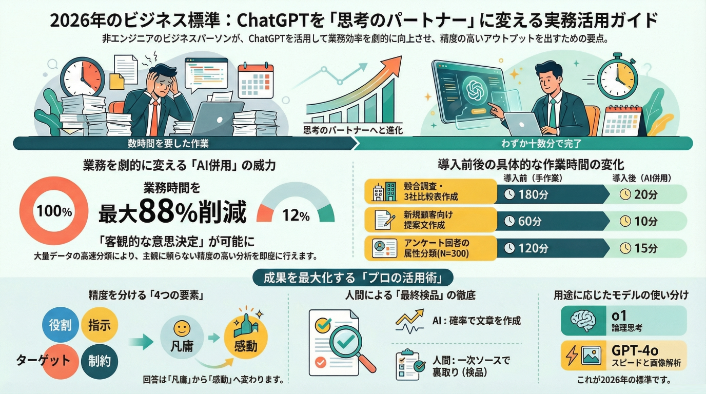 ChatGPTがもたらすAI革命の全貌｜非エンジニアのための実務活用・完全ガイド