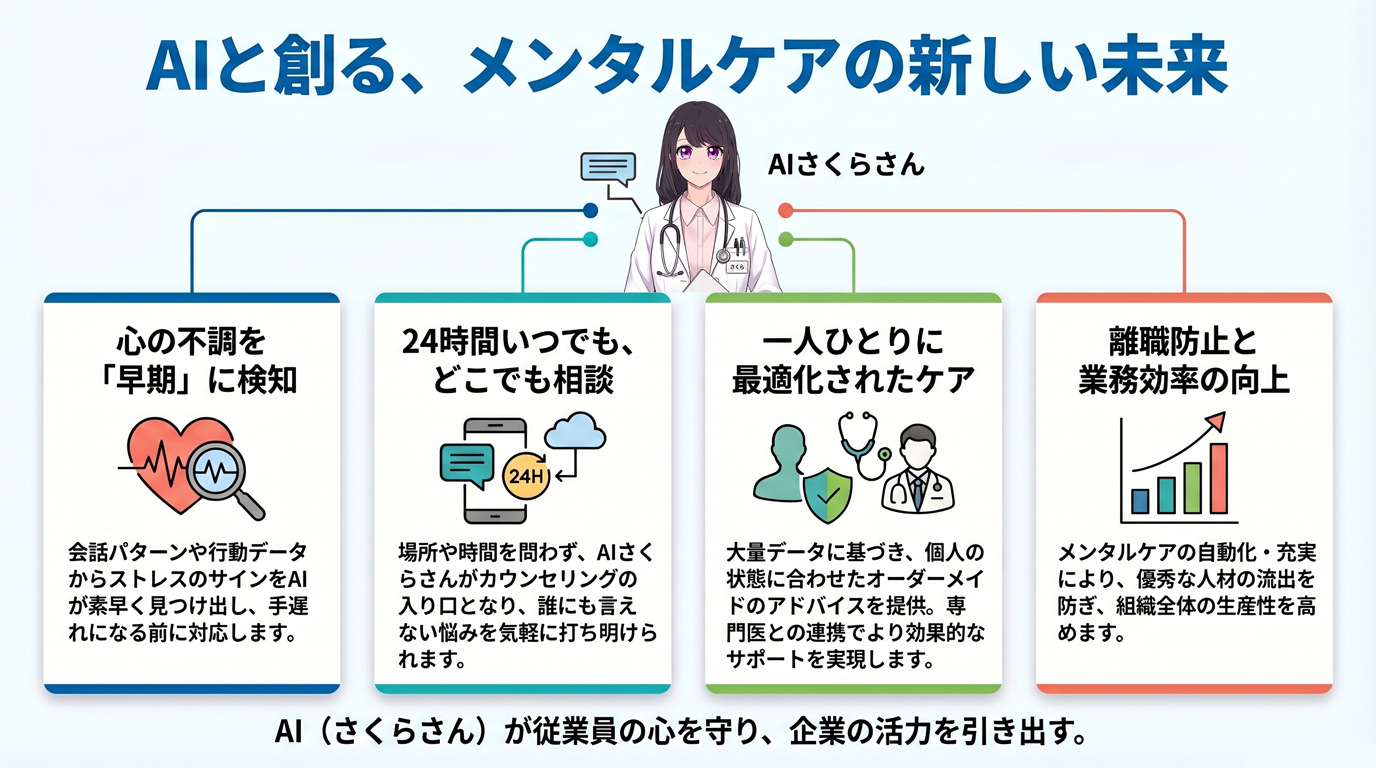 AIと創る、メンタルケアの新しい未来