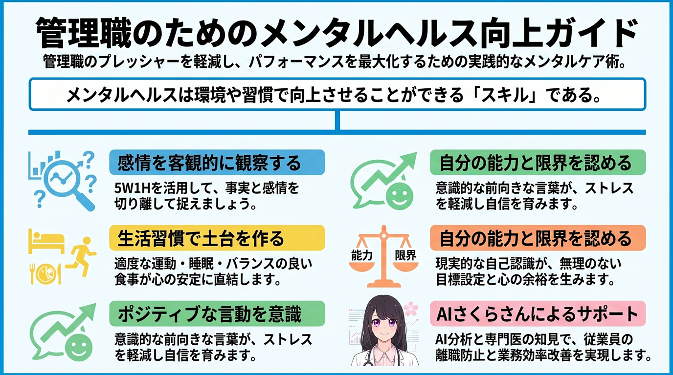 管理職のためのメンタルヘルス向上ガイド