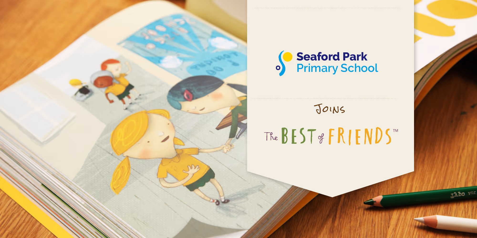 The Best of Friends® welcomes Seaford Park Primary School