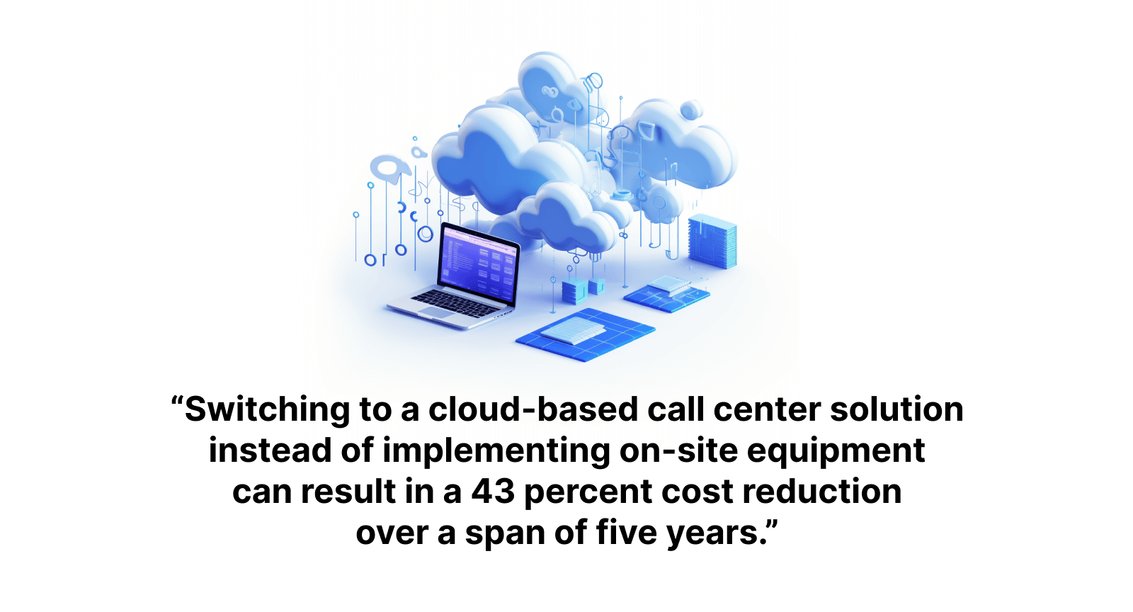 Benefits of cloud-based contact center