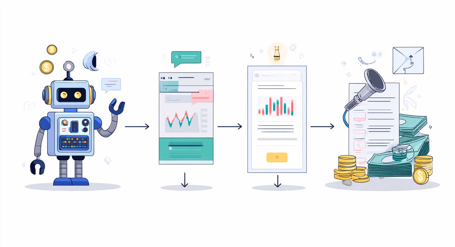 AI in financial services with voicebot-led customer conversations