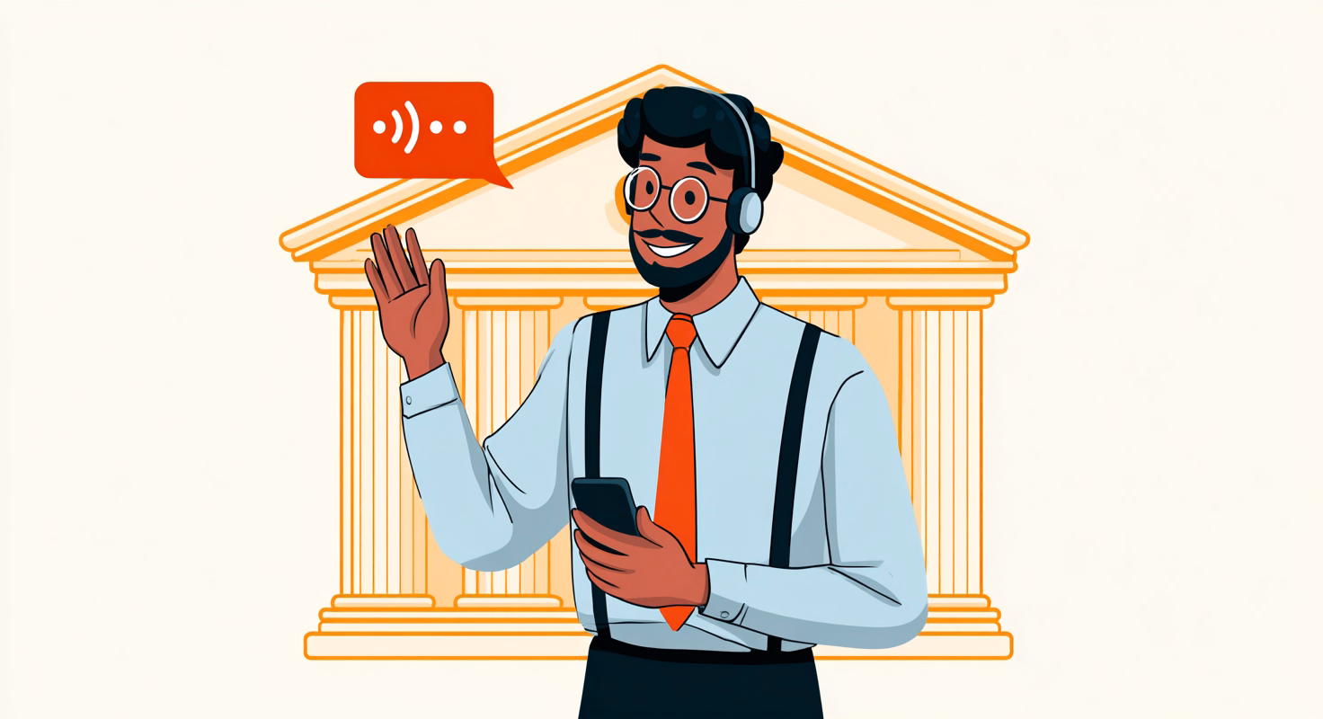 Voice alerts for banking contact centers