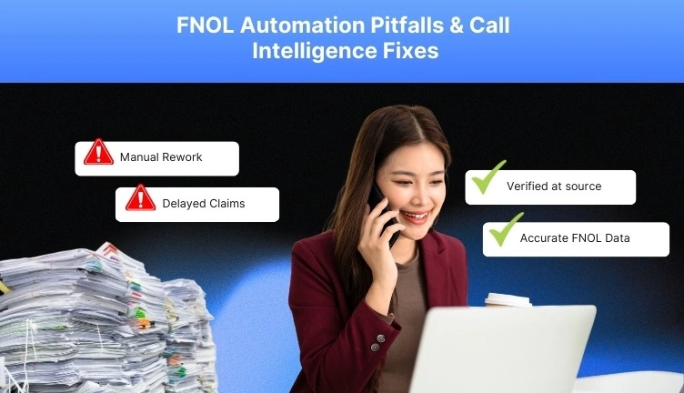 FNOL Automation: Typical Errors and Call Intelligence Solutions