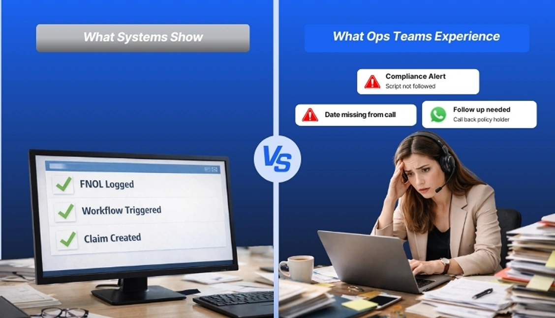 FNOL automation looks complete on dashboards but breaks down during real customer calls.