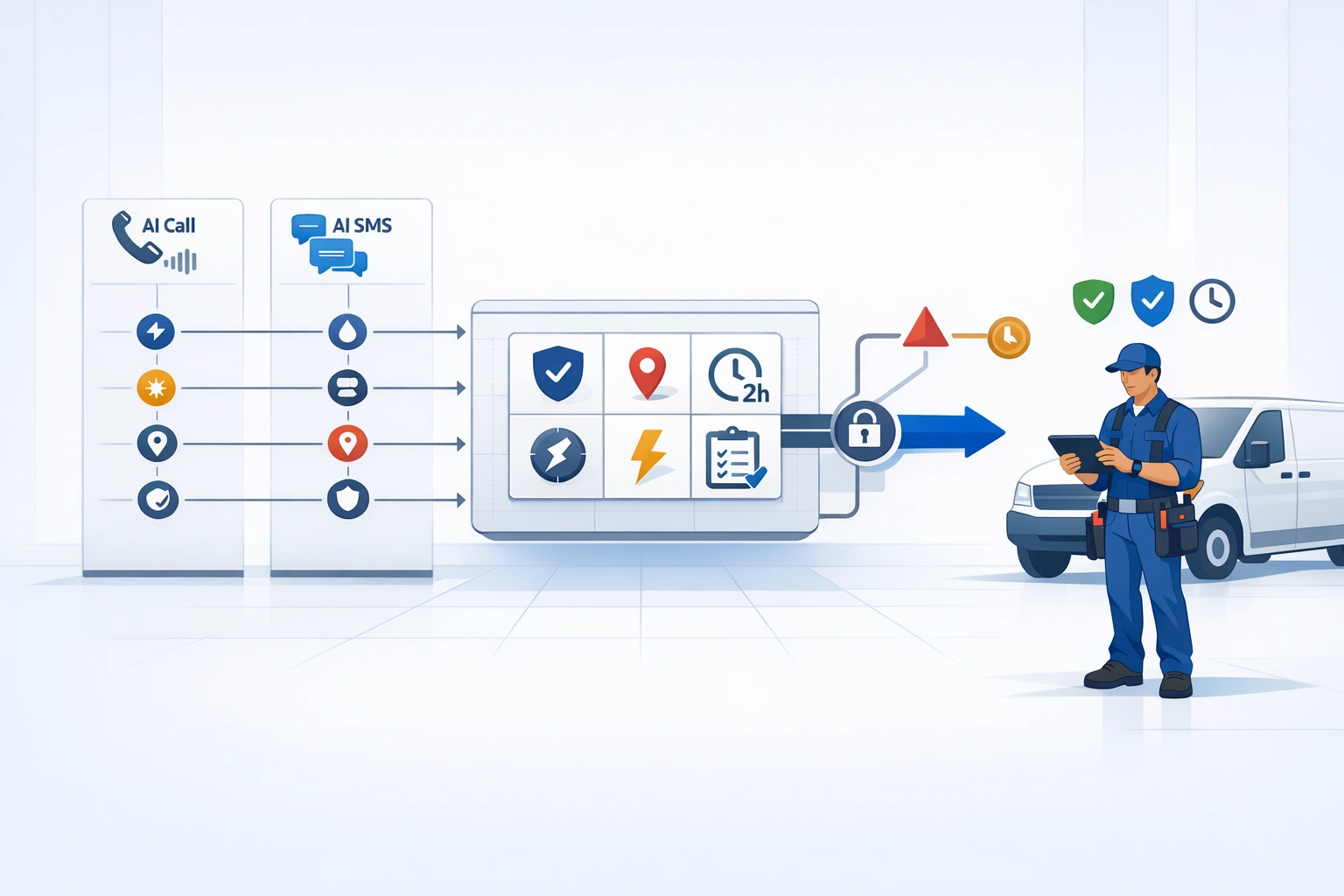 Dispatch Faster Without Missing Risk: Safety Rules For An Electrician answering service