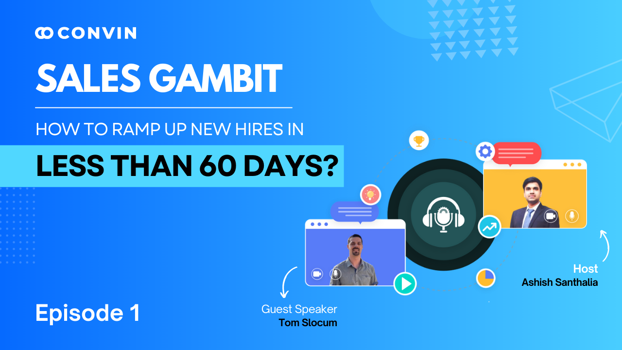 Episode 1: How can SDR leaders ramp up new hires in less than 60 days? 