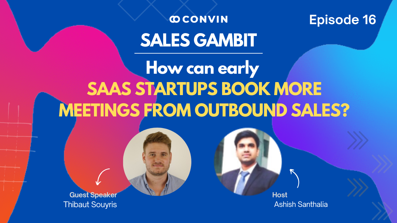 Episode 16: How can early SaaS startups book more meetings from outbound sales?