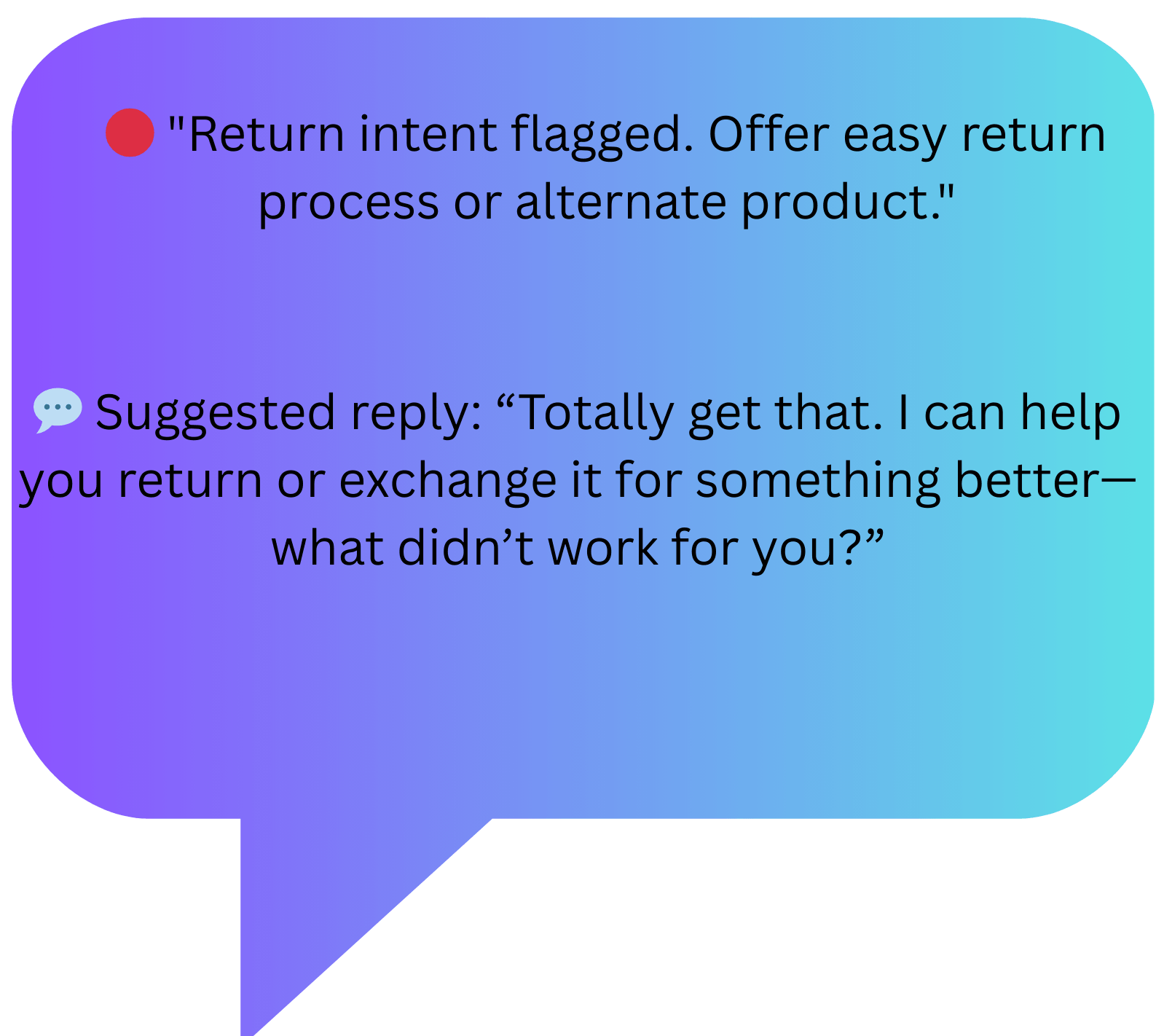 AI Agent Assist gives proactive alerts and suggestions