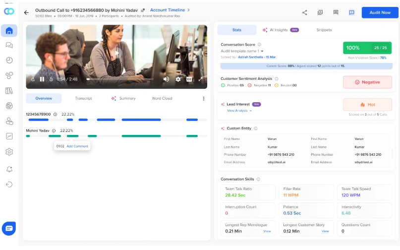 AI-powered Auto QA for insurance compliance and accuracy.