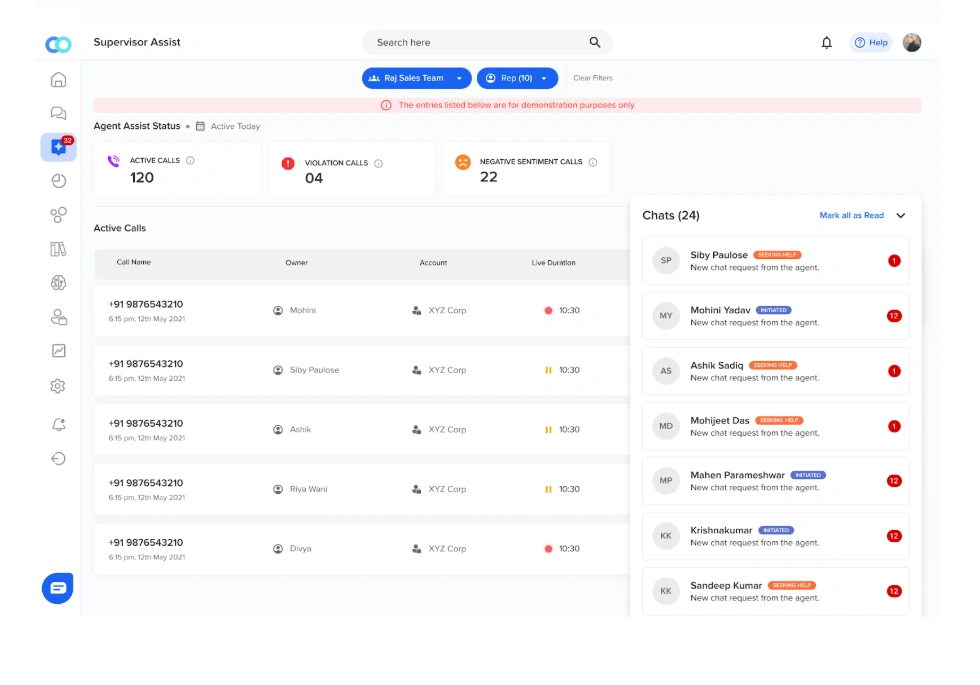 Convin’s Supervisor Assist provides support during Real-time agent assist for smarter engagement 