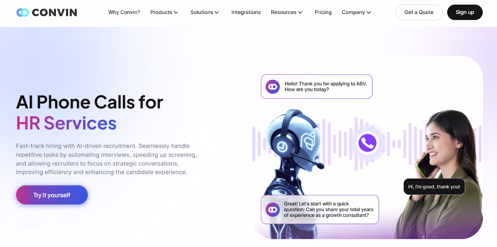 The best AI recruiting tool 2025 for real-time call insights and enhanced candidate relationship management.