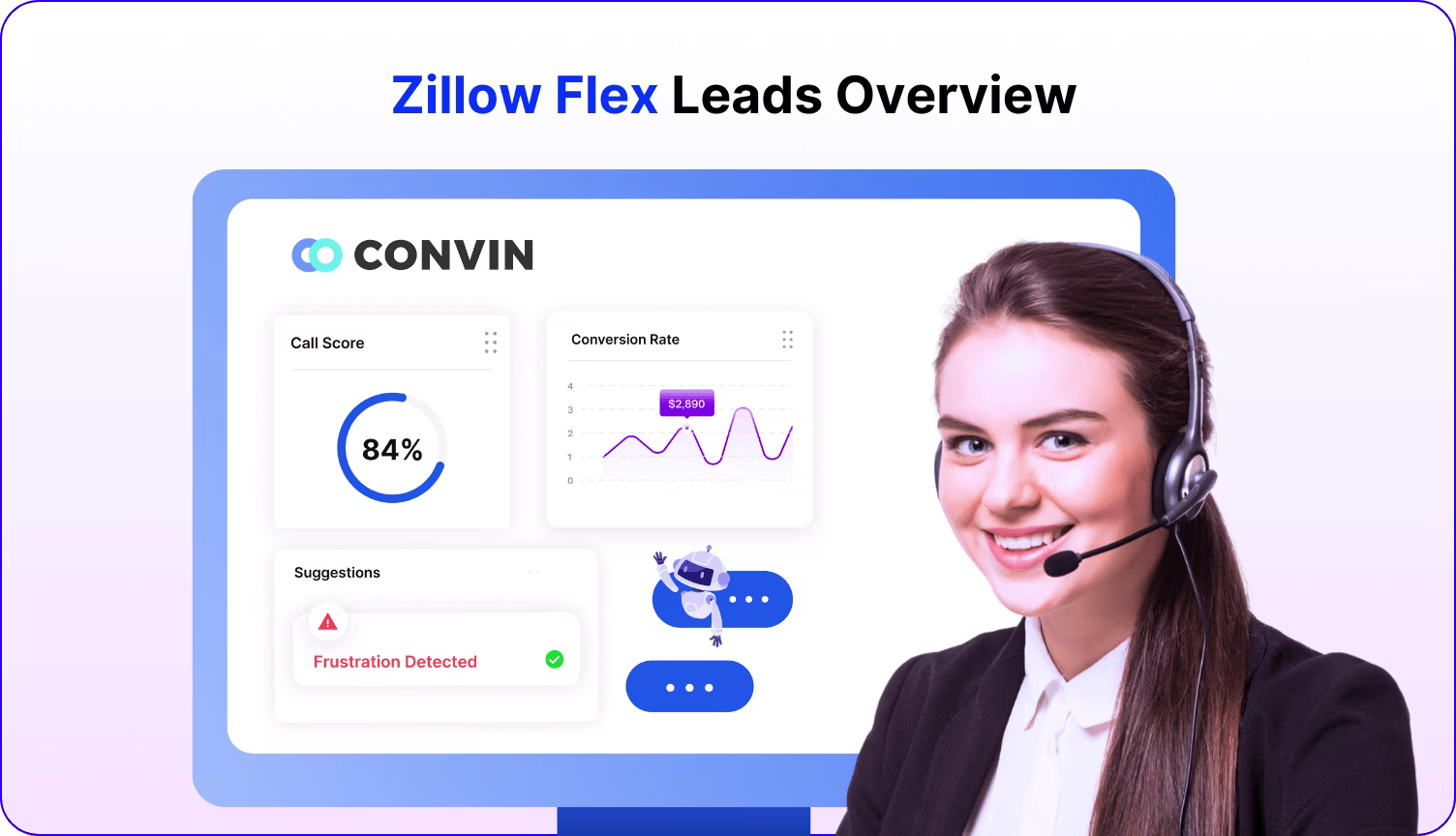 Convin dashboard and AI coaching help agents improve calls in real time.