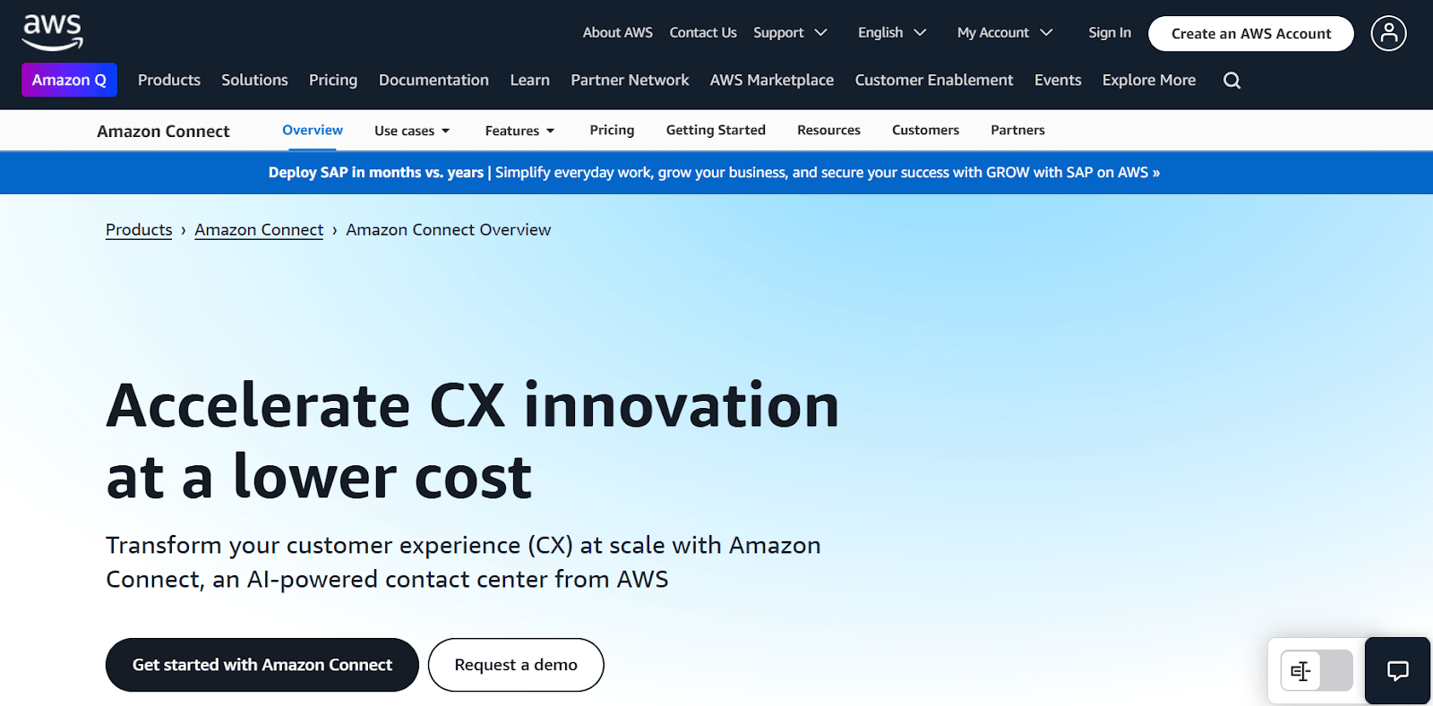 Amazon Connect customer insight tools offer scalable, AI-driven customer insights and automation
