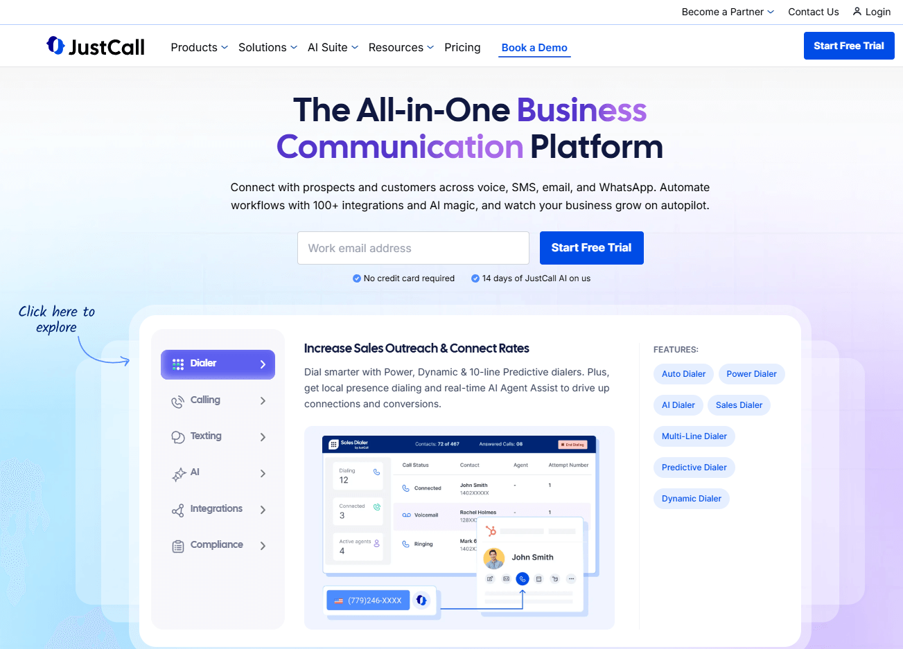 Streamline operations and boost productivity with JustCall Cloud CX, the ultimate call center software