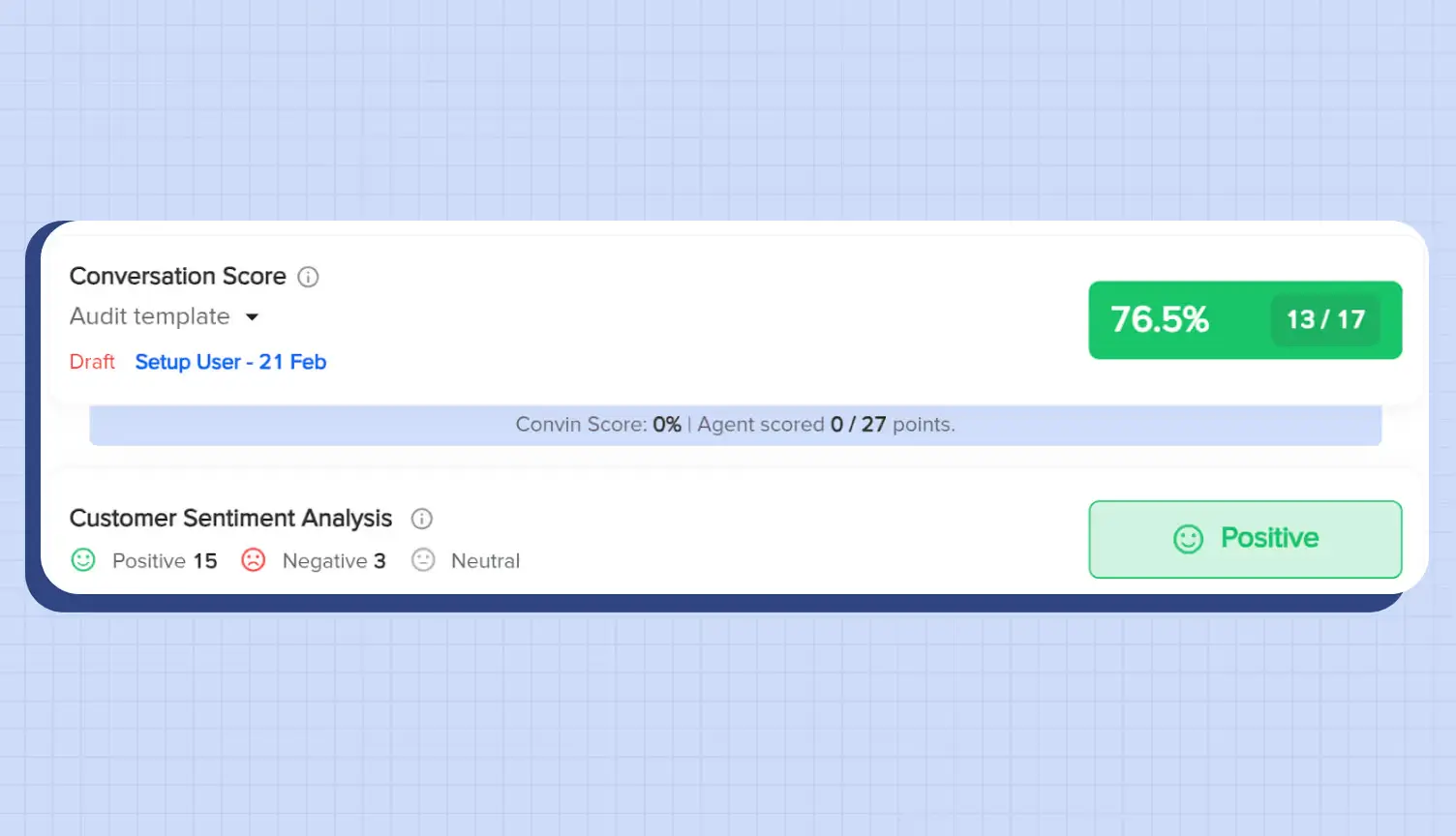 Managing customer sentiment analysis