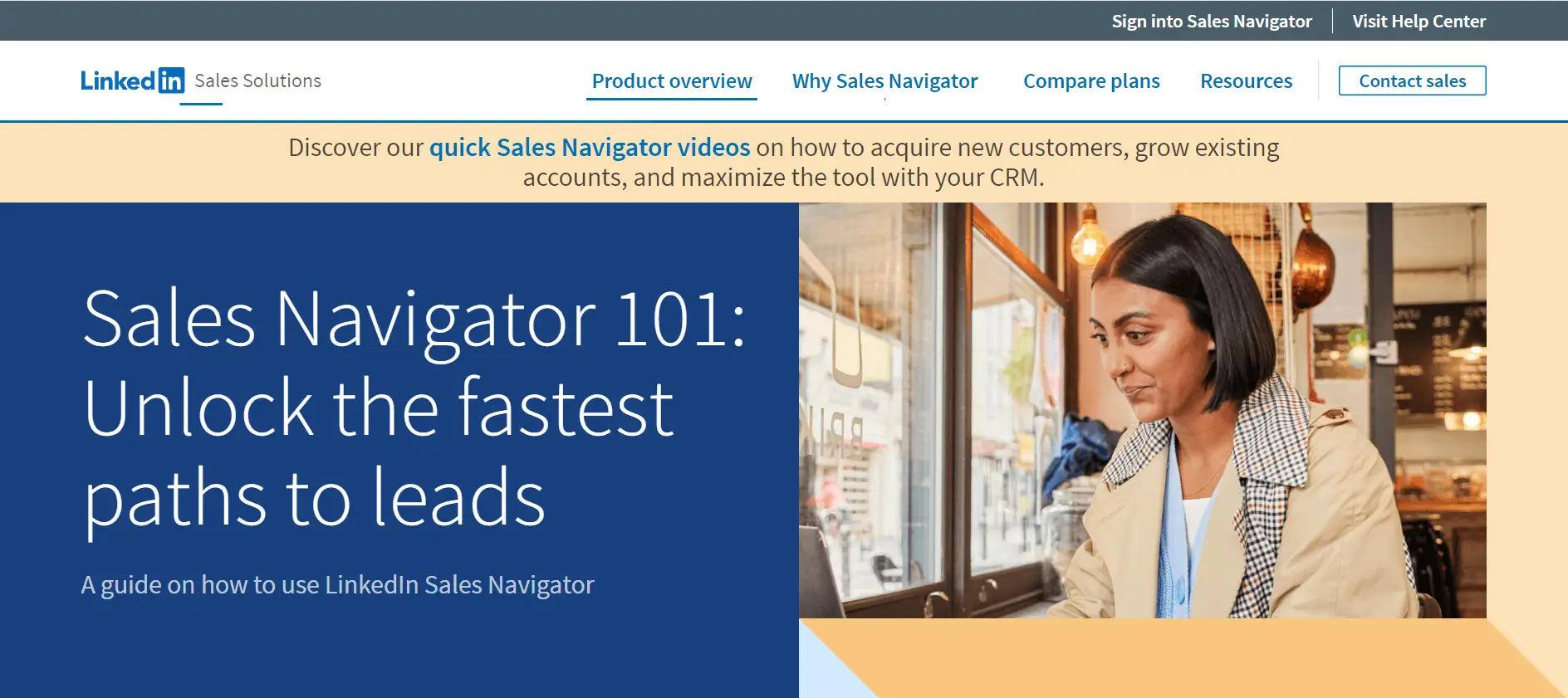Getting started with LinkedIn Sales Navigator
