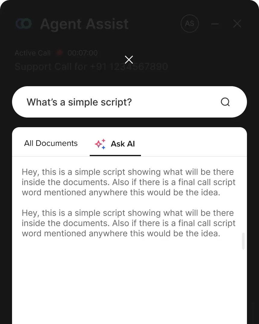 Experience the power of 'Ask AI': Instant answers, streamlined support