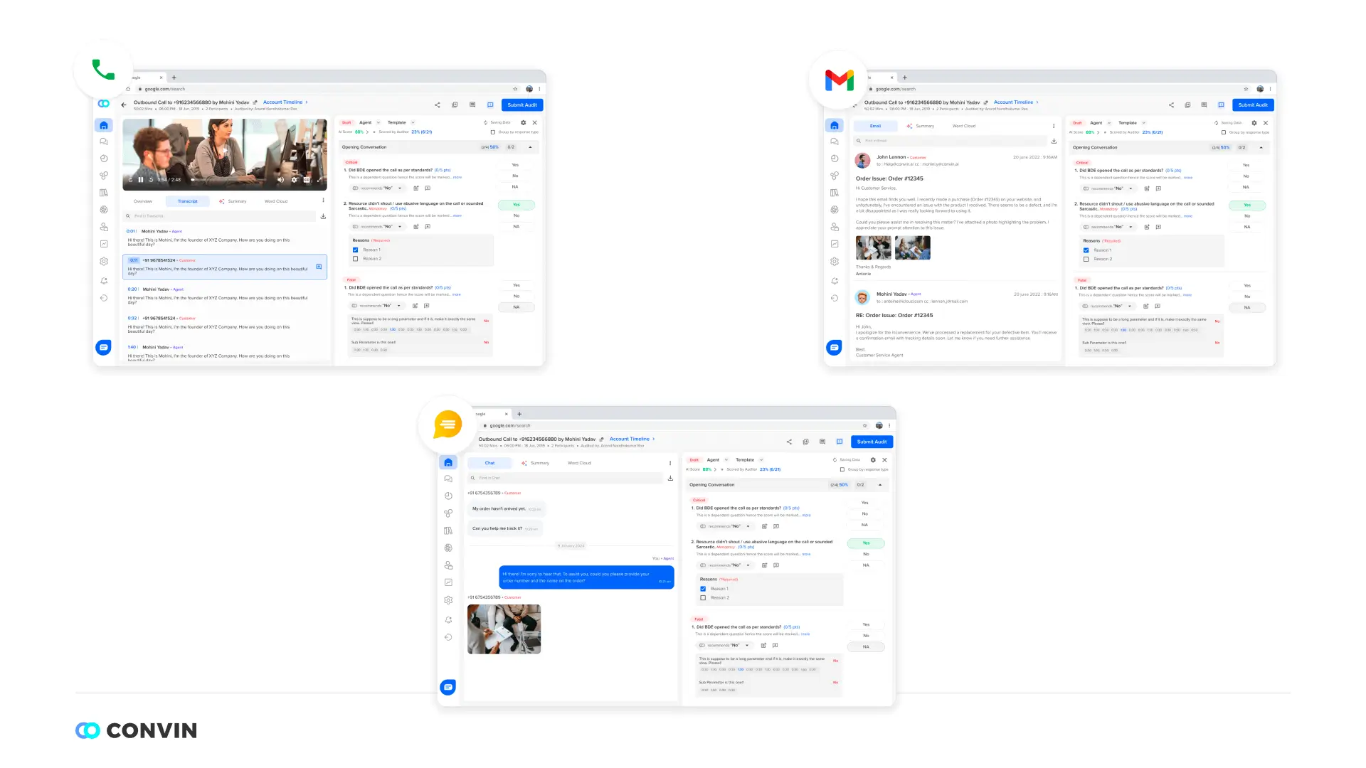 Data insights with omnichannel contact center software