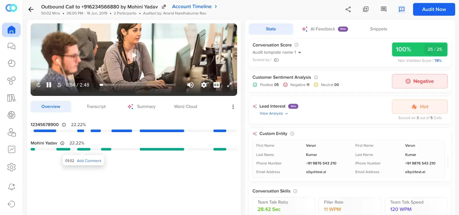 Automated quality assurance using generative AI