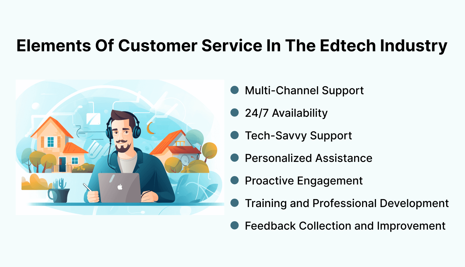 Crucial elements of customer service