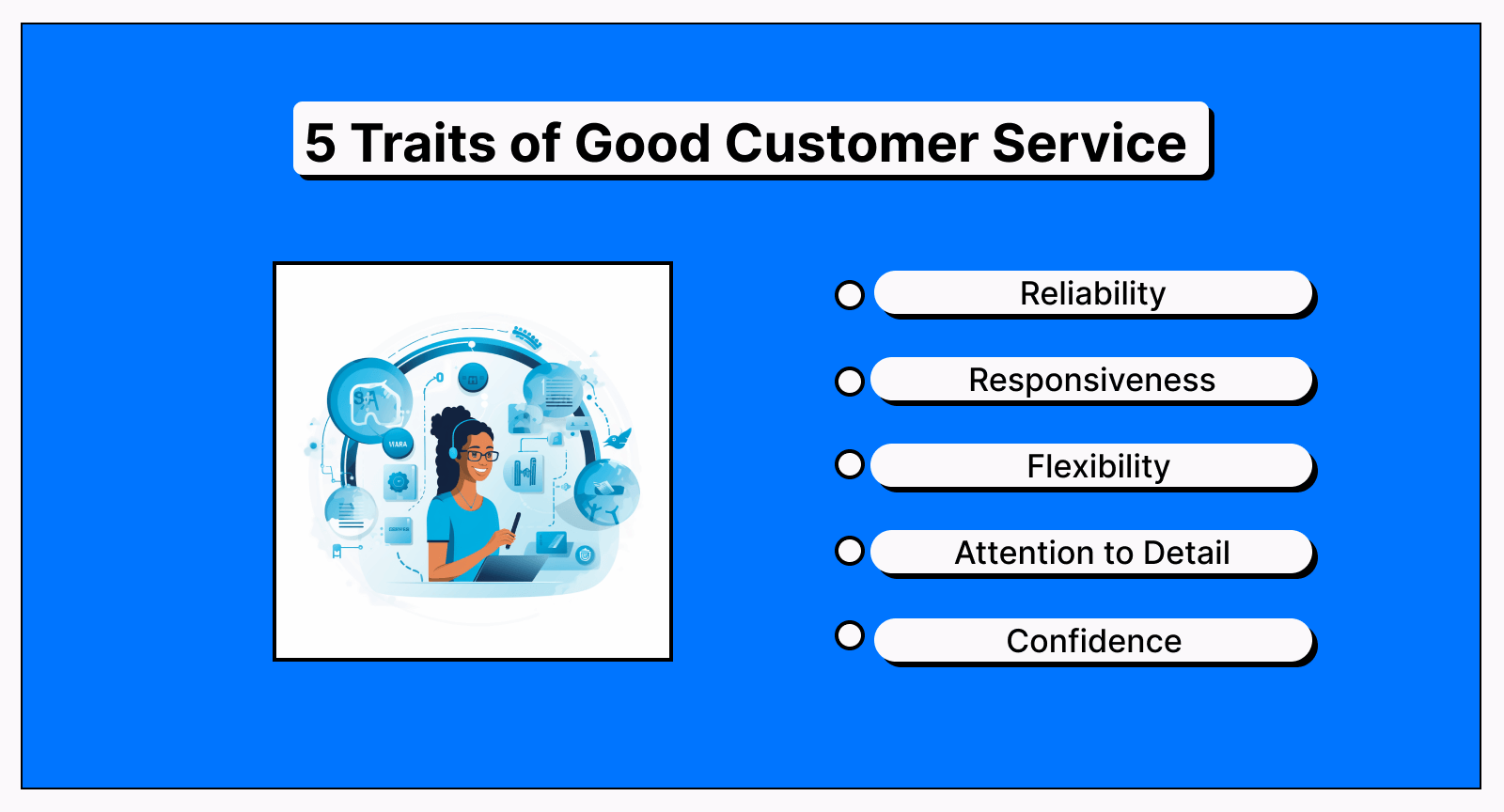 5 customer service qualities